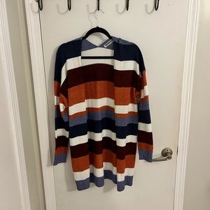 Striped cardigan